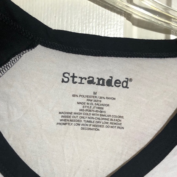 "Creepin it Real" graphic Shirt size M baseball t - Picture 3 of 3